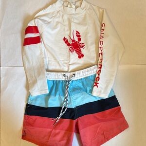 Snapper Rock Red Lobster Swim Set